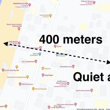 Lägenhet Perfect Location, Nature And Sea - Self Check-in Golem (Tirana)